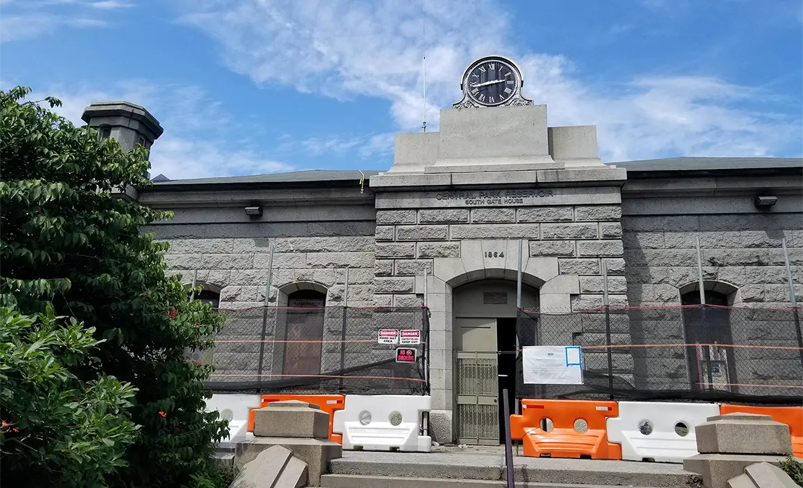 Central Park South Gatehouse Roof Repair
